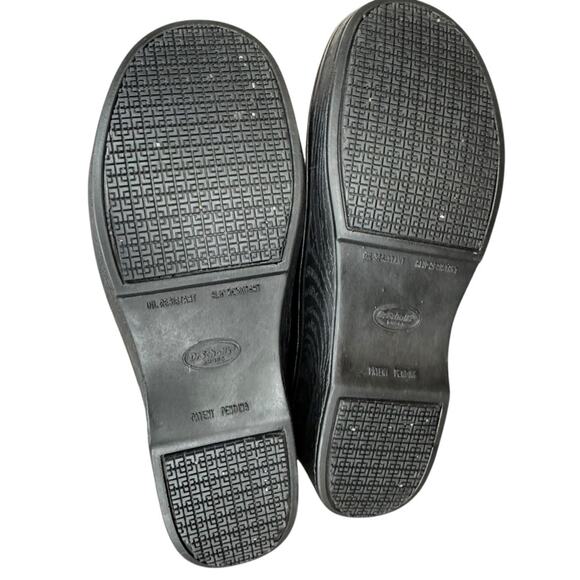 Dr. Scholl's Comfort Work Slip On Clogs Black Dynamo Size 8 - Picture 4 of 8